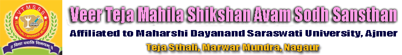 Veer Teja Mahila Shikshan avam Sodh Sansthan